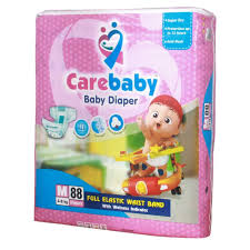 Carebaby Diaper Medium With 88-Pcs For 4-9 kg Babies