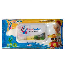 Care Baby Wipes With 80 Wet Tissues