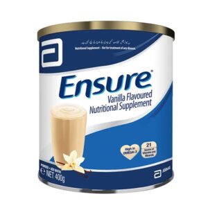 Ensure milk powder (400)g Tin Pack (Vanilla) flavour